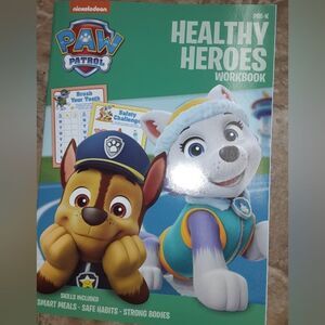 New Paw Patrol Healthy Heroes Workbook
